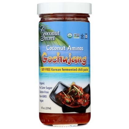 COCONUT SECRET: Gochujang Coconut Aminos, 8 oz