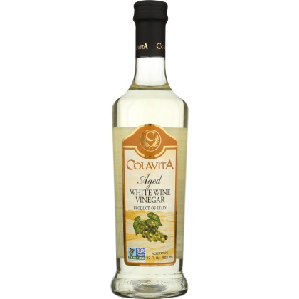 COLAVITA: Aged White Wine Vinegar, 17 oz