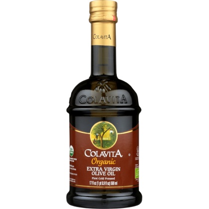 COLAVITA: Organic Extra Virgin Olive Oil, 17 oz