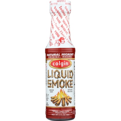 COLGIN: Liquid Smoke Natural Hickory, 4 Oz