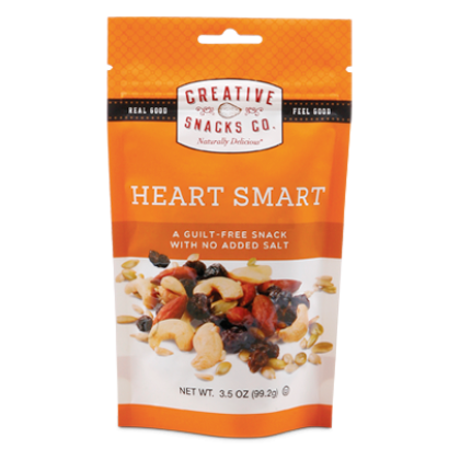 CREATIVE SNACK: Cup Smart Heart Mix, 9.5 oz