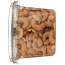 CREATIVE SNACK: Roasted No Salt Cashews, 9 oz