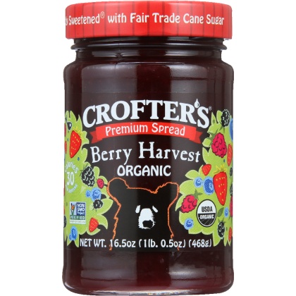 CROFTERS: Berry Harvest Fruit Spread, 16.5 oz