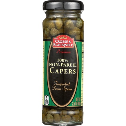 CROSSE & BLACKWELL: 100% Non-Pareil Capers, 3.5 oz