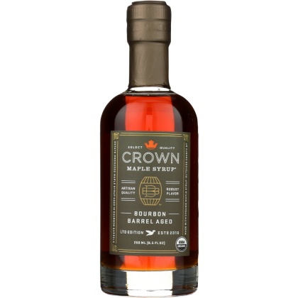 CROWN MAPLE: Maple Syrup Bourbon Barrel Aged, 8.5 fl oz