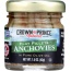 CROWN PRINCE: Natural Flat Fillets Anchovies in Pure Olive Oil, 1.5 oz