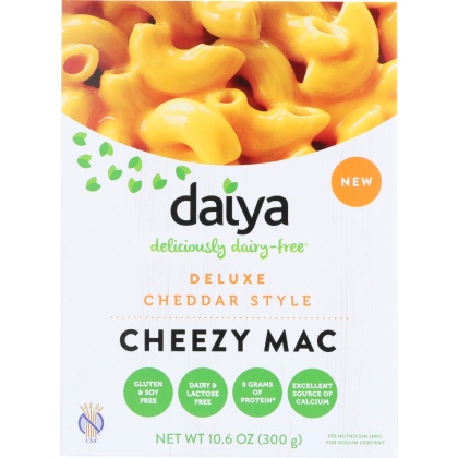 DAIYA: Cheddar Style Cheezy Mac Deluxe, 10.6 oz