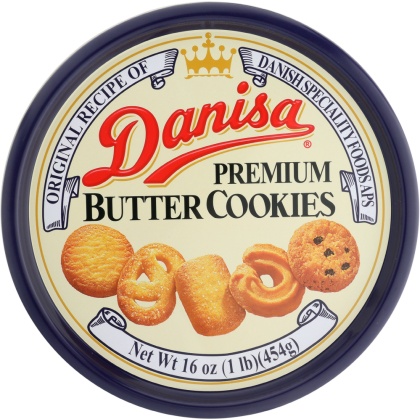 DANISA: Cookies-Butter Tin, 16 oz