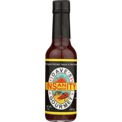 DAVE\'S GOURMET: Insanity Hot Sauce, 5 oz