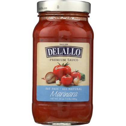 DELALLO: Fat Free Marinara Sauce, 24 oz