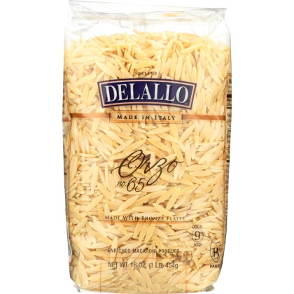 DELALLO: Orzo No. 65 Pasta, 16 oz