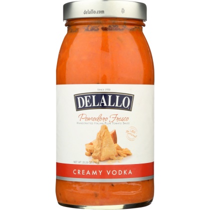 DELALLO: Sauce Vodka Creamy Pomodoro Fresco, 25.25 oz