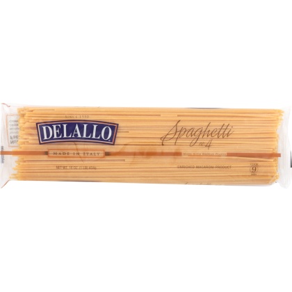 DELALLO: Spaghetti Pasta Bag, 16oz