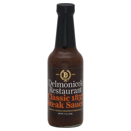 DELMONICOS: Steak Sauce Classic 1837, 11 oz