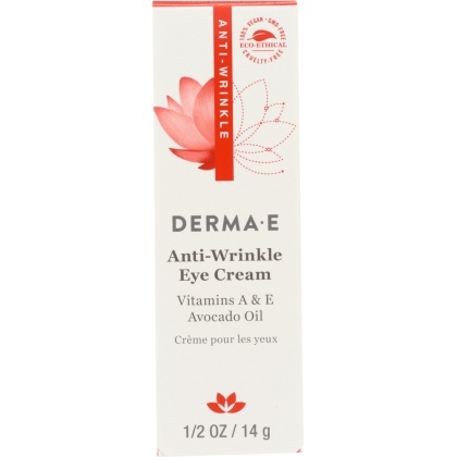 DERMA E: Anti-Wrinkle Eye Cream Vitamin A, .5 oz