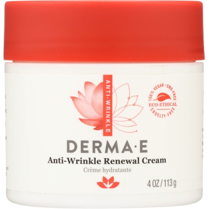 DERMA E: Anti-Wrinkle Vitamin A Retinyl Palmitate Creme, 4 oz