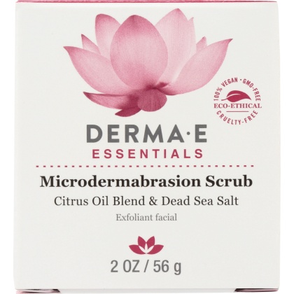 DERMA E: Microdermabrasion Scrub with Dead Sea Salt, 2 oz