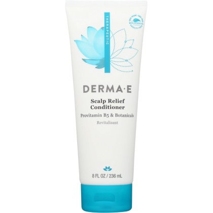 DERMA E: Scalp Relief Conditioner with Therapeutic Psorzema Herbal Blend, 8 oz