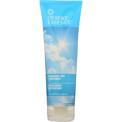 DESERT ESSENCE ORGANICS: Conditioner Fragrance Free, 8 oz