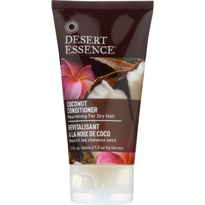DESERT ESSENCE: Conditioner Coconut Travel Size, 1.5 fl oz