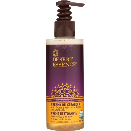 DESERT ESSENCE: Creamy Oil Cleanser, 6.4 fo