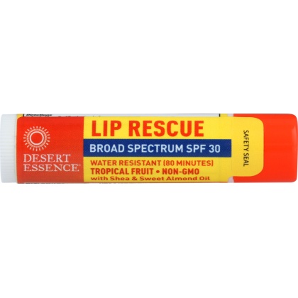 DESERT ESSENCE: Lip Balm Tropical Fruit, .15 oz