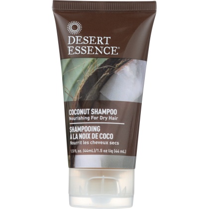 DESERT ESSENCE: Shampoo Coconut Travel Size, 1.5 oz