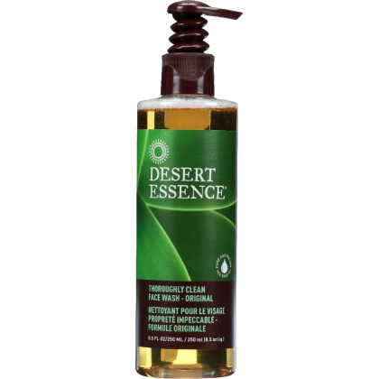 DESERT ESSENCE: Thoroughly Clean Face Wash Original, 8.5 oz