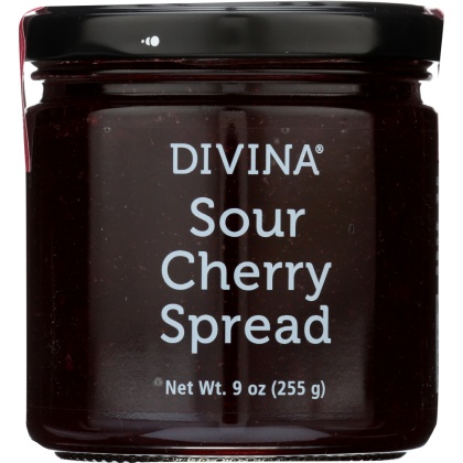 DIVINA: Sour Cherry Spread, 9 oz