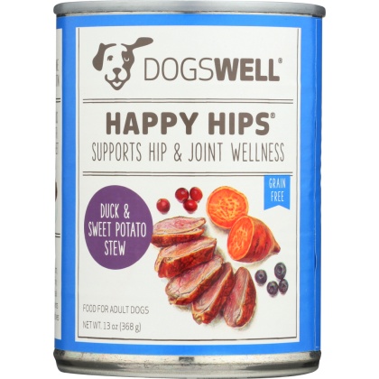 DOGSWELL: Treat Happy Hips Duck and Sweet Potato, 13 oz