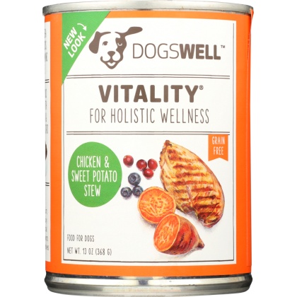 DOGSWELL: Treat Vitality Chicken and Sweet Potato, 13 oz