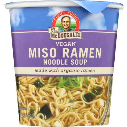 DR MCDOUGALLS: Ramen Soup Vegan Miso, 1.9 oz