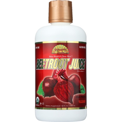 DYNAMIC HEALTH: Organic Beetroot Juice, 32 oz