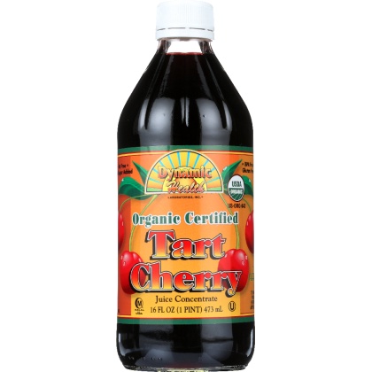 DYNAMIC HEALTH: Organic Certified Tart Cherry Juice Concentrate, 16 Oz