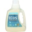 EARTH FRIENDLY: Ecos 2x Ultra Laundry Detergent Free and Clear, 100 oz
