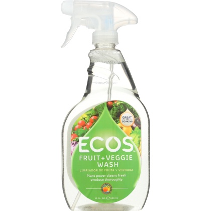 EARTH FRIENDLY: Fruit and Vegetable Wash, 22 Oz