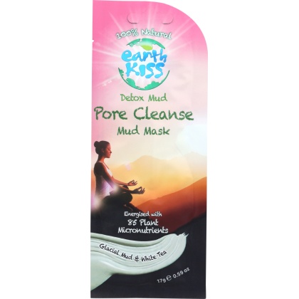 EARTH KISS: Mask Mud Pore Cleanse, .59 oz