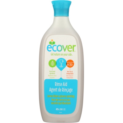 ECOVER: Dishwash Rinse Aid, 16 oz