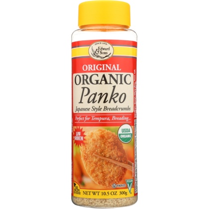 EDWARD & SONS: Breadcrumb Panko Japanese Style, 10.5 oz