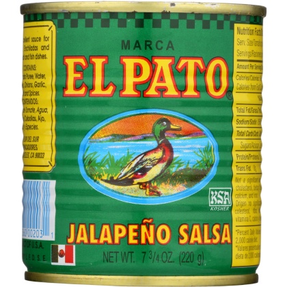 EL PATO:  Jalapeno Salsa, 7.75 oz