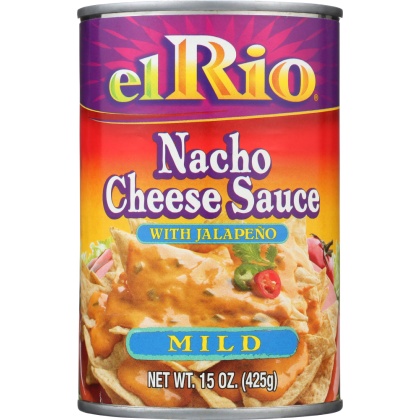 EL RIO: Nacho Cheese Sauce with Jalapeno Mild, 15 oz