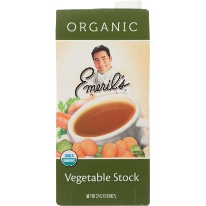 EMERIL\'S: Organic Vegetable Stock, 32 oz