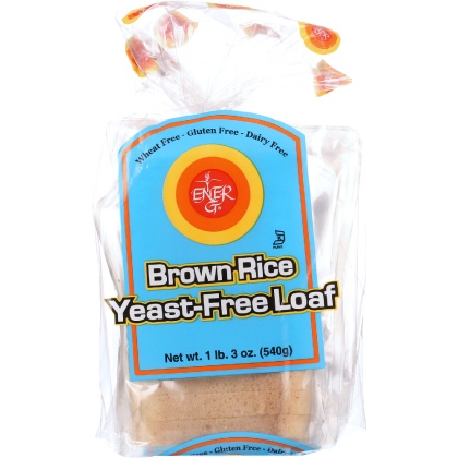 ENER-G FOODS: Brown Rice Yeast-Free Loaf, 19 oz