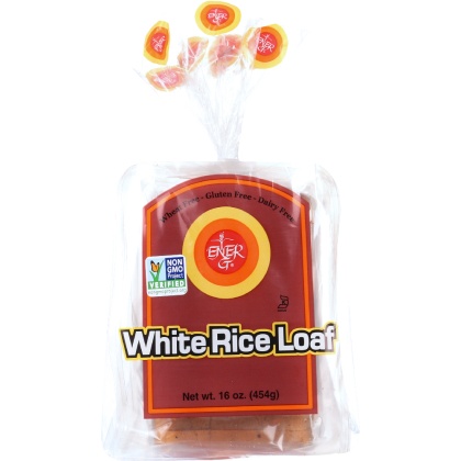 ENER-G FOODS: White Rice Loaf Gluten Free Wheat Free, 16 oz