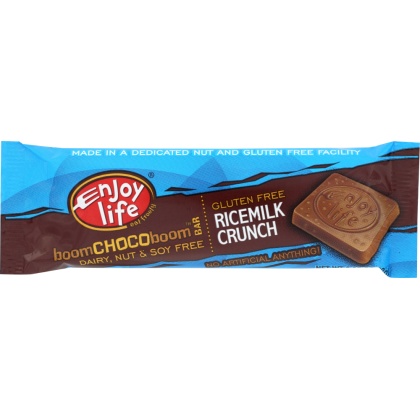 ENJOY LIFE: Boom Choco Boom Bar Ricemilk Crunch, 1.12 oz