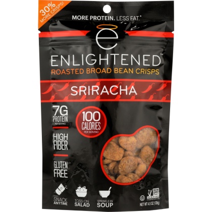 ENLIGHTENED: Bean Crisp Sriracha, 4.5 oz