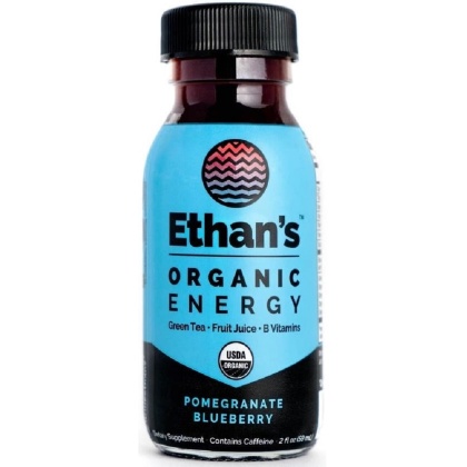 ETHAN\'S: Pomegranate Blueberry Organic Energy Shot, 2 fo