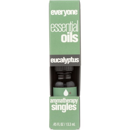 EVERYONE: Aromatherapy Singles Essential Oil Eucalyptus, 0.45 oz