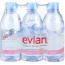 EVIAN: Spring Water 6 Pack, 1.98 lt