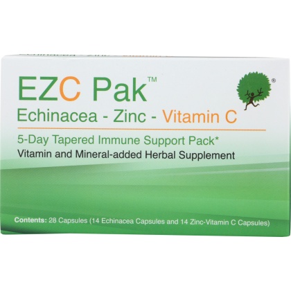 EZC PAK: 5-Day Tapered Immune Support Pack, 28 cp